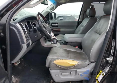 2014 Toyota Sequoia Platinum z USA, uszkodzony, nr VIN 5TDYY5G19ES054246